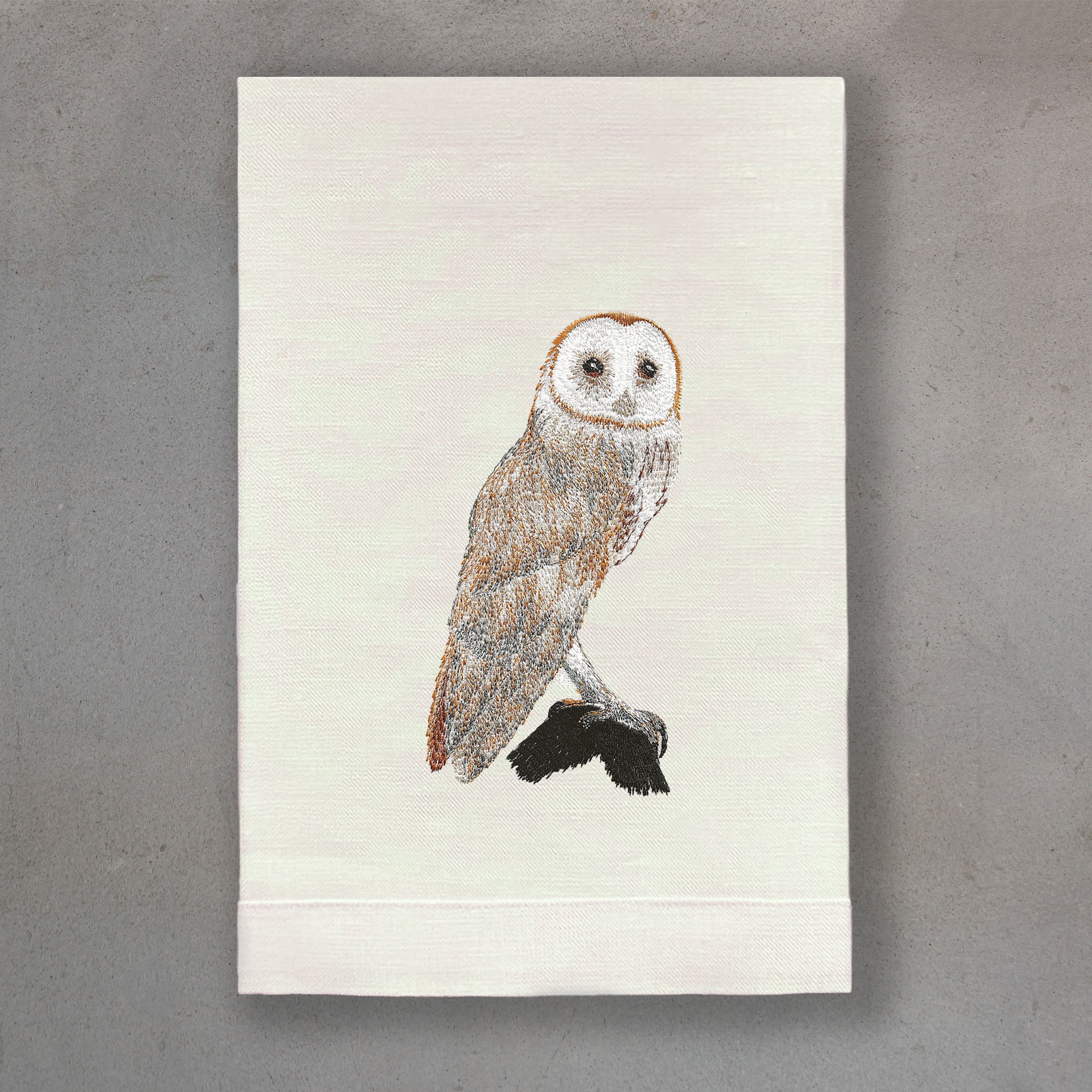 Barn Owl Silver | Ivory Linen