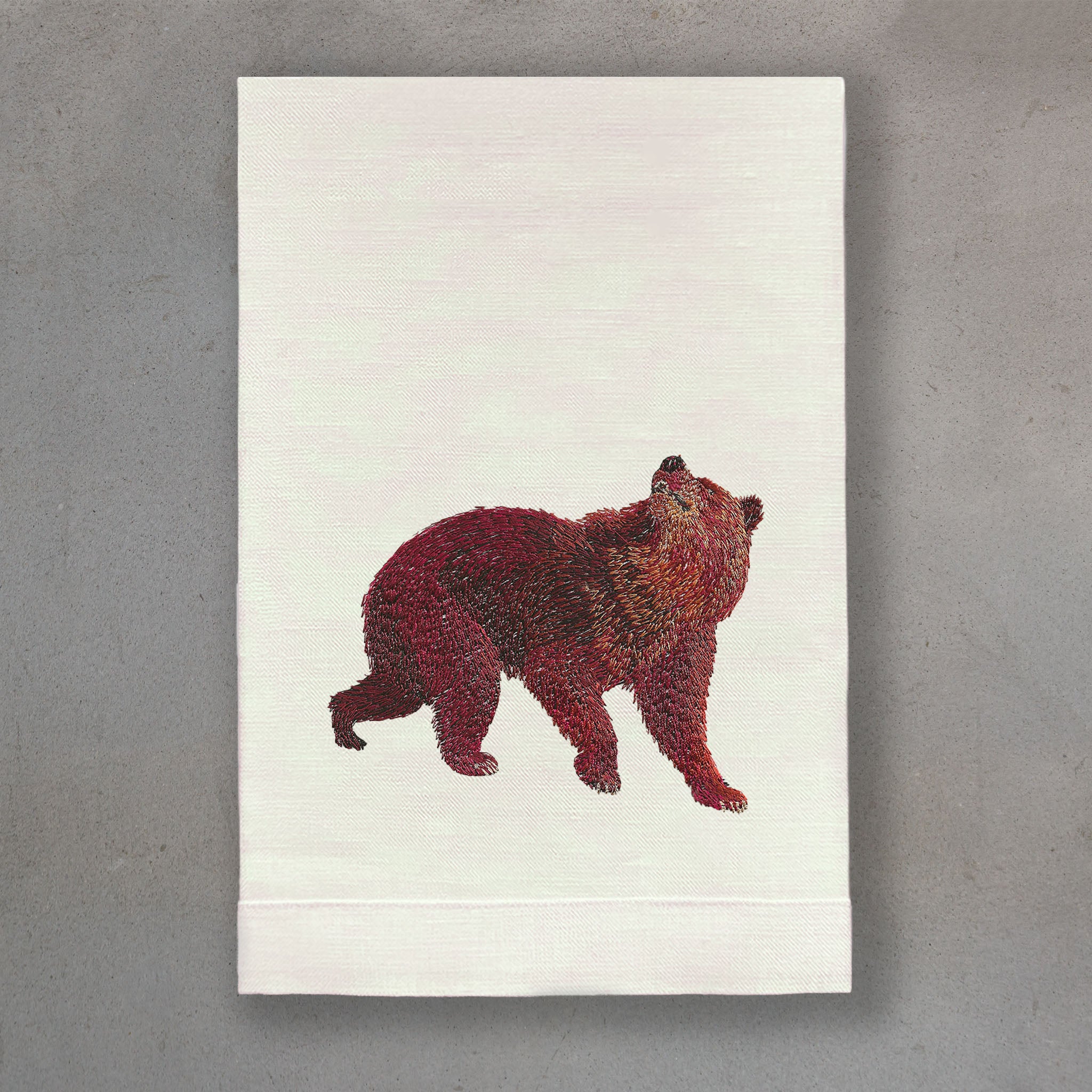 Bear Brown | Ivory Linen