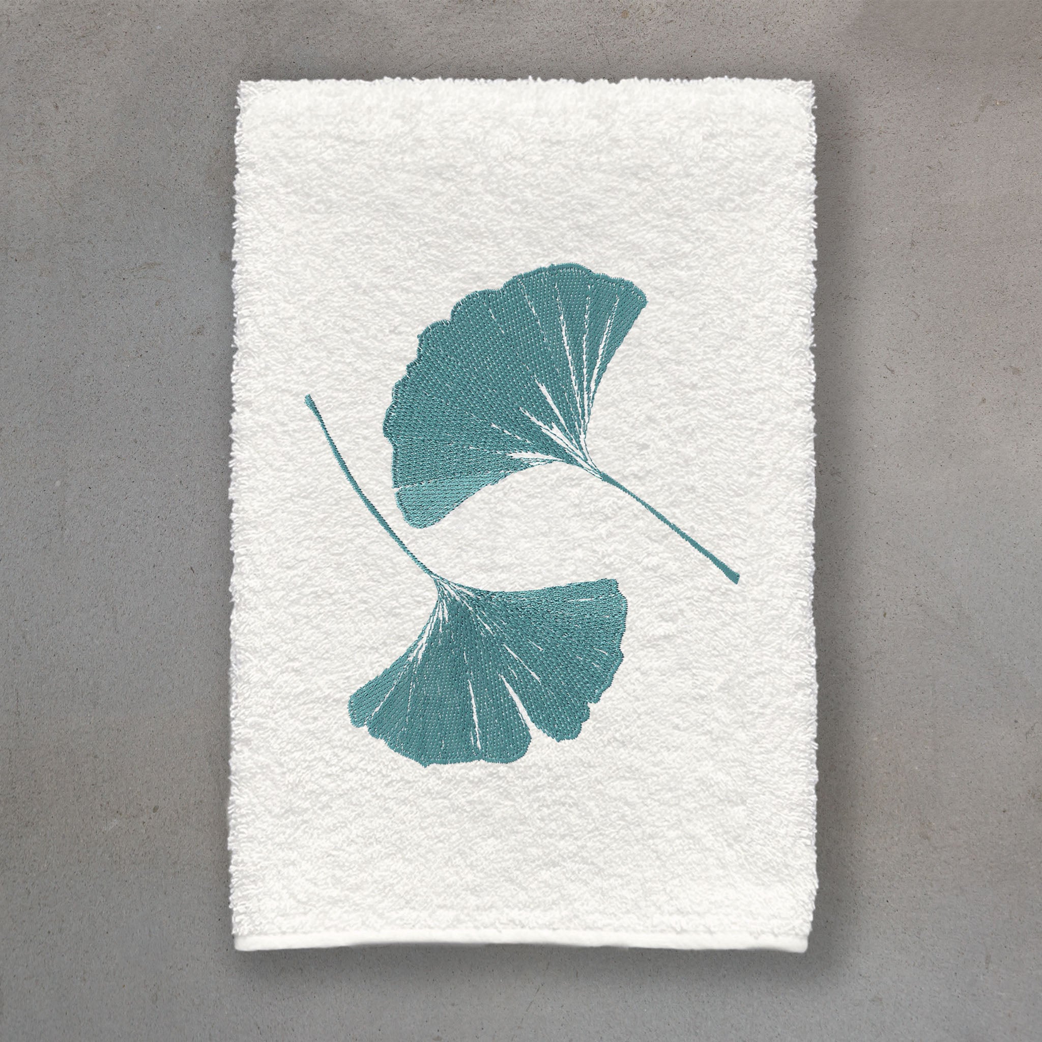 Ginkgo Blue | Ivory Roma