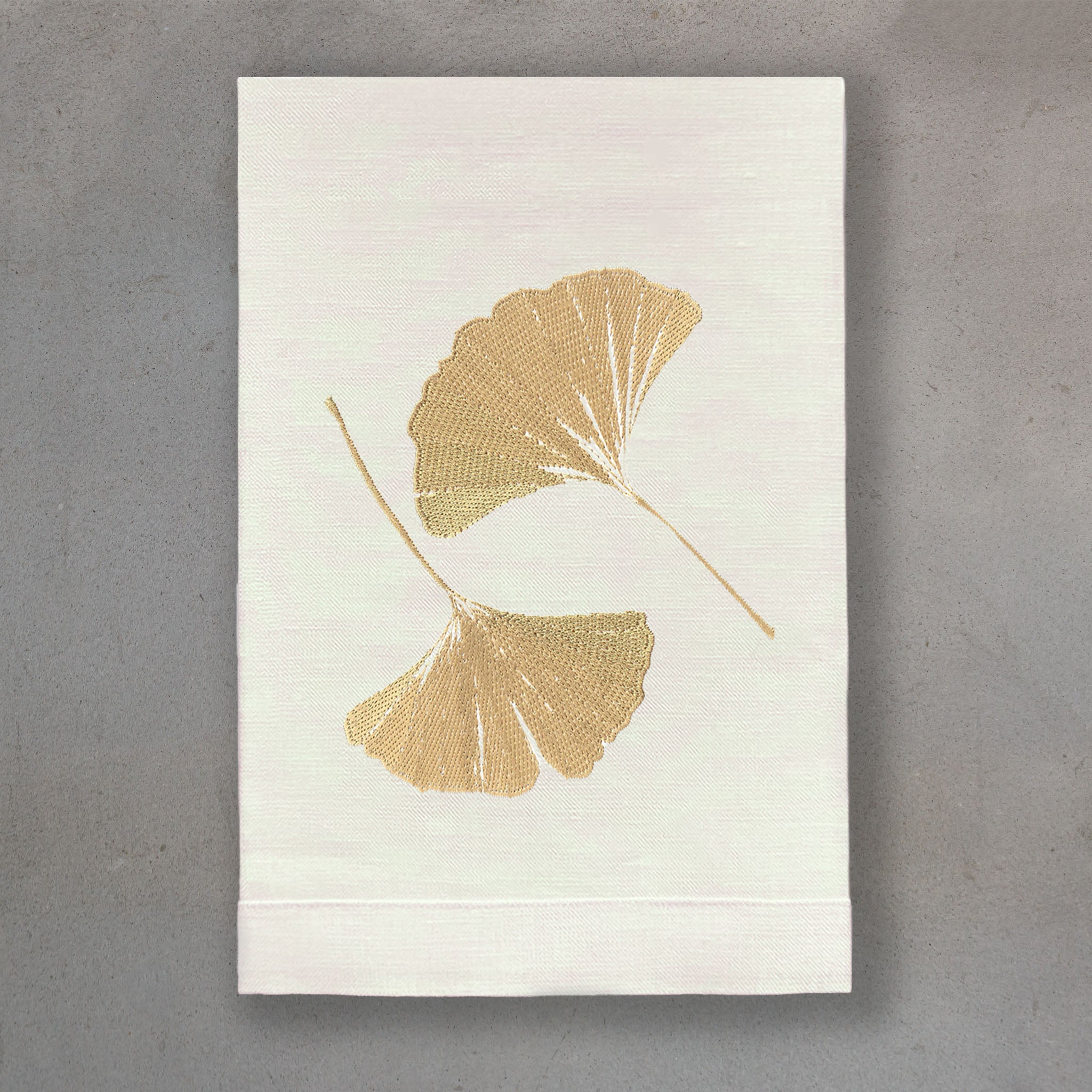 Ginkgo Gold | Ivory Linen