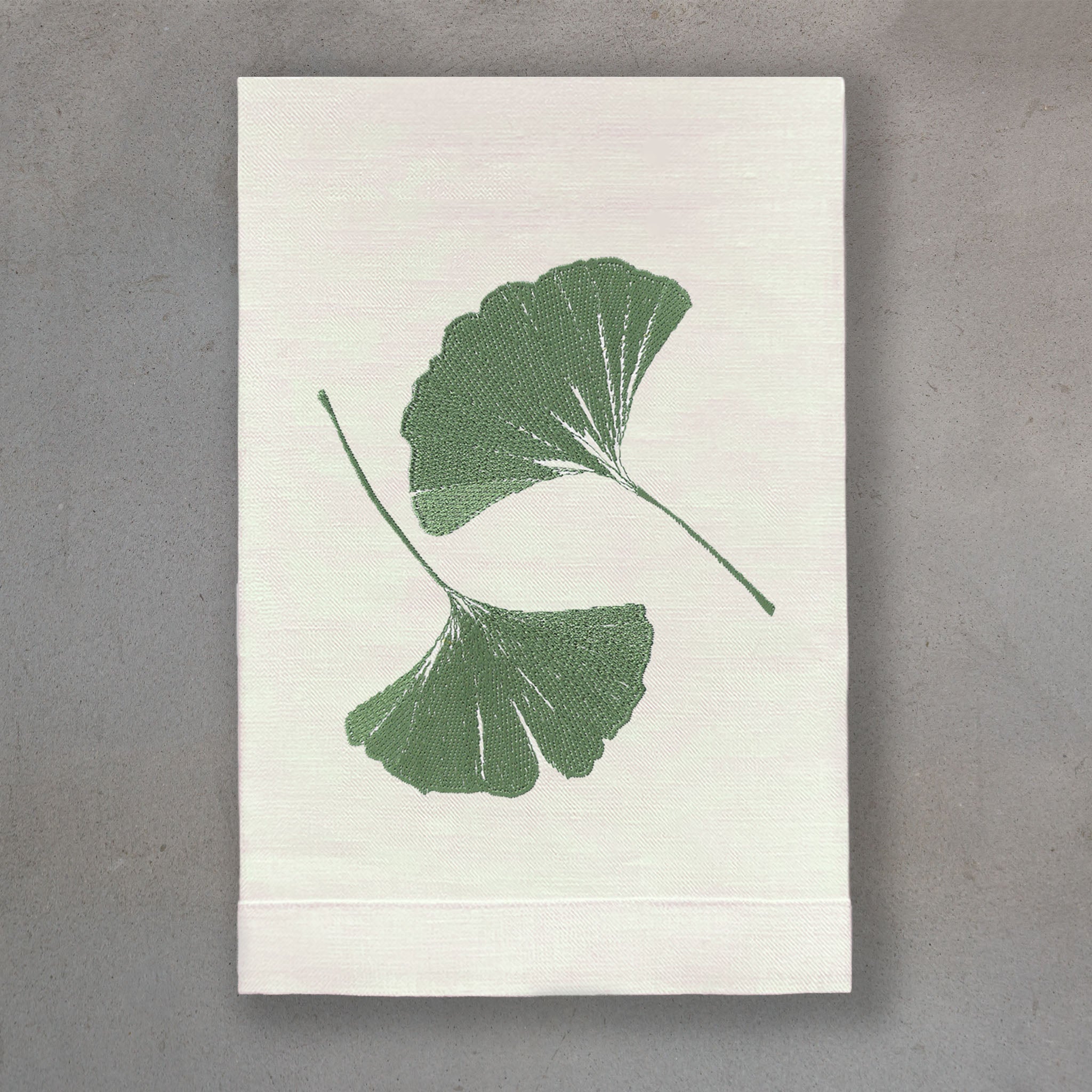 Ginkgo Green | Ivory Linen