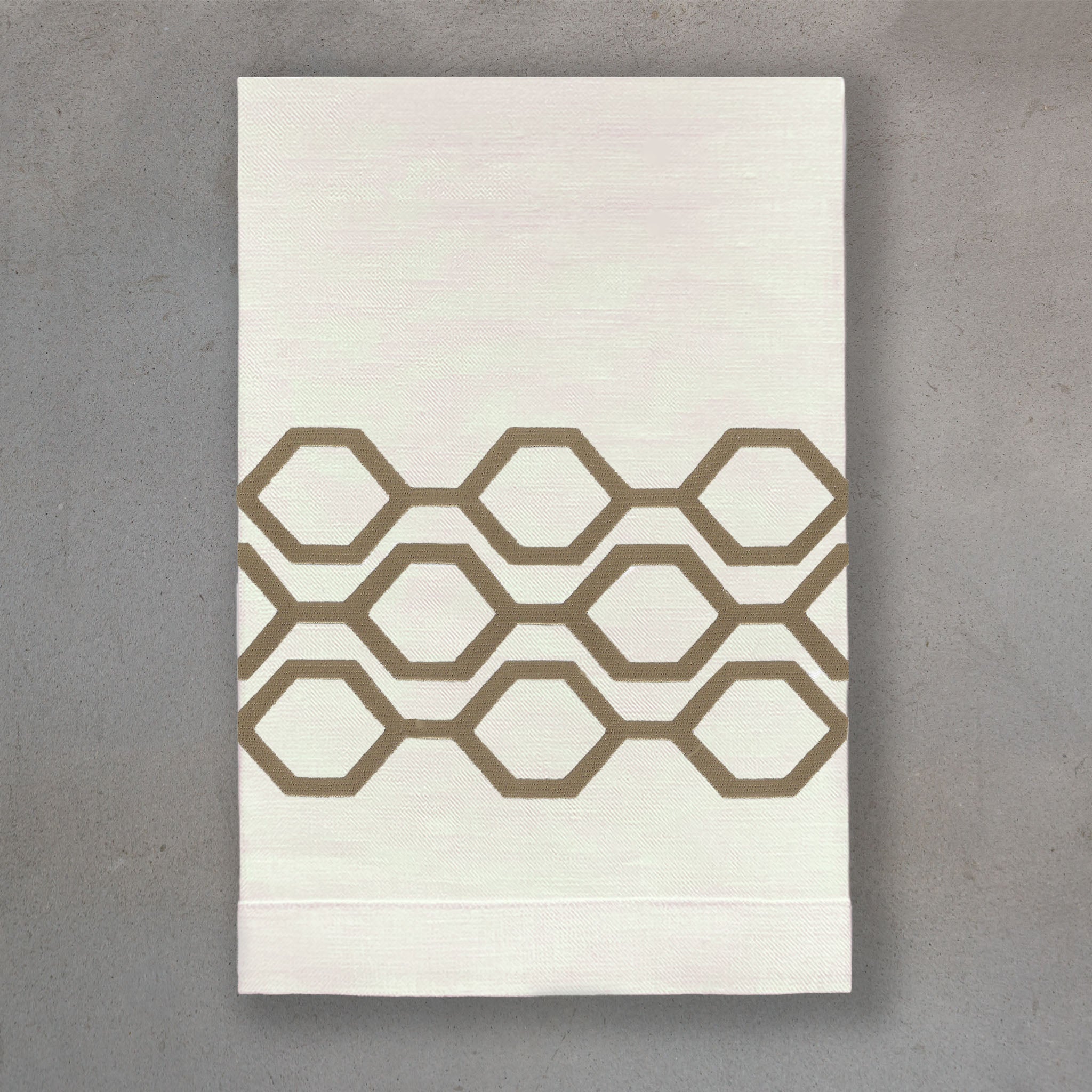 Honeycomb Bronze | Ivory Linen