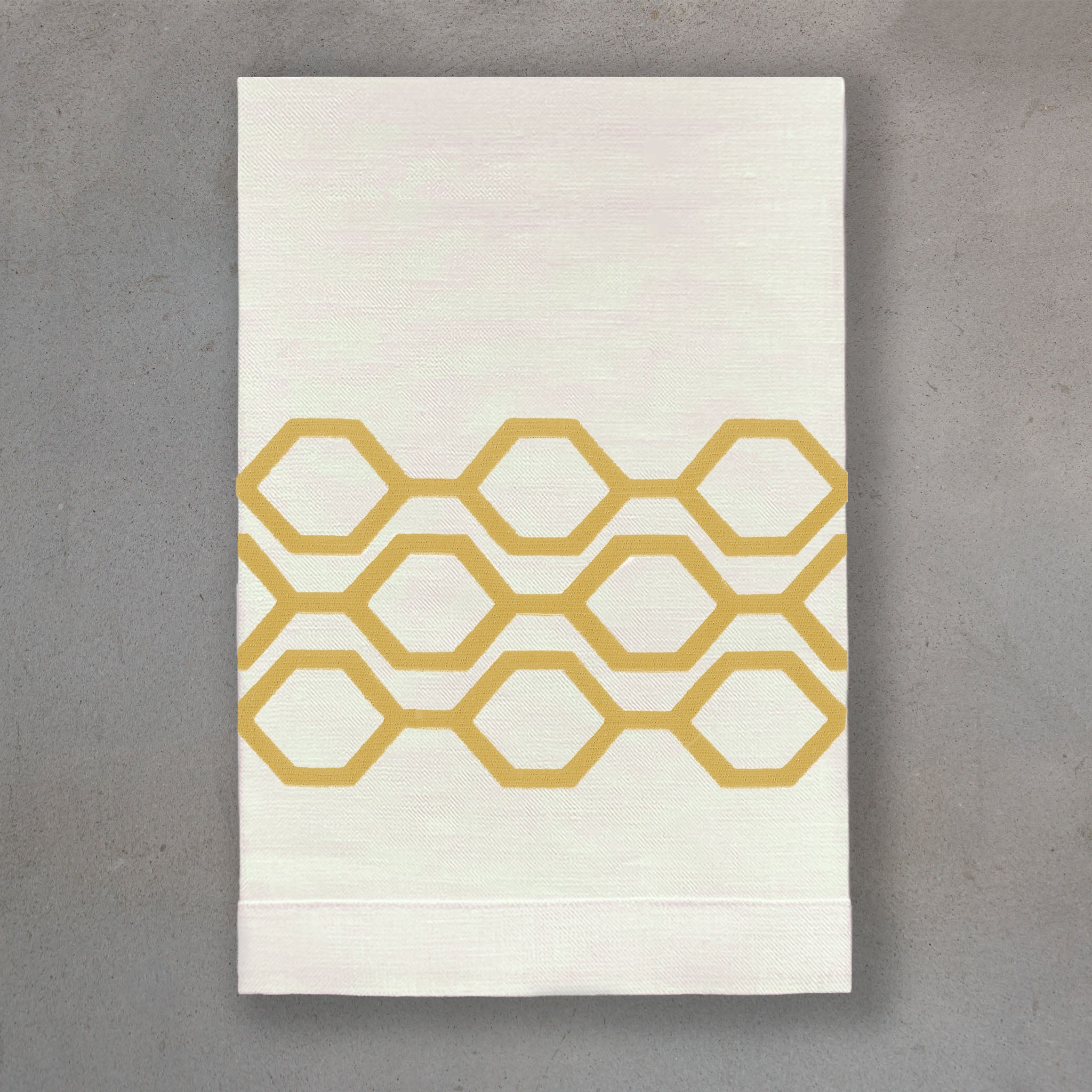 Honeycomb Gold | Ivory Linen