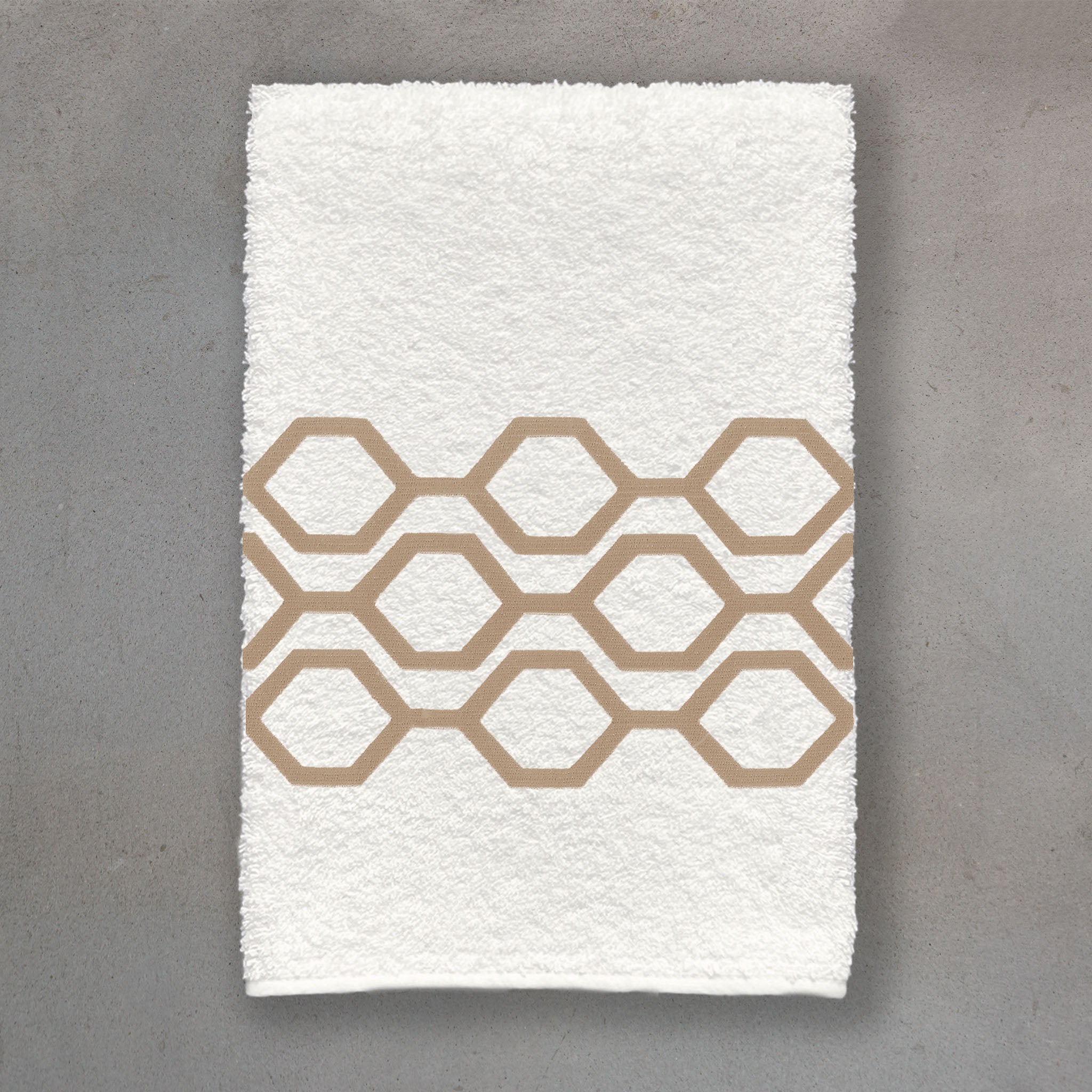 Honeycomb Pewter | Ivory Roma