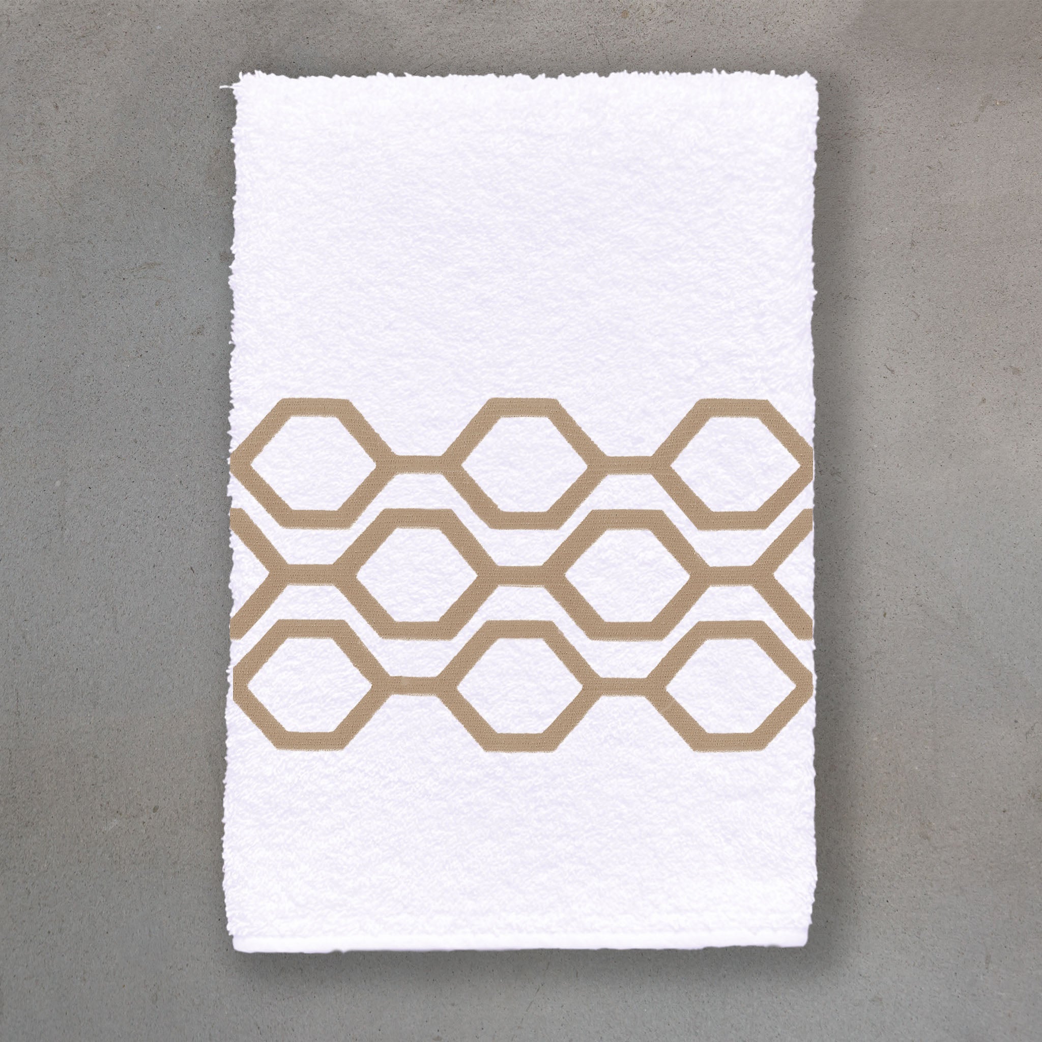 Honeycomb Pewter | White Roma