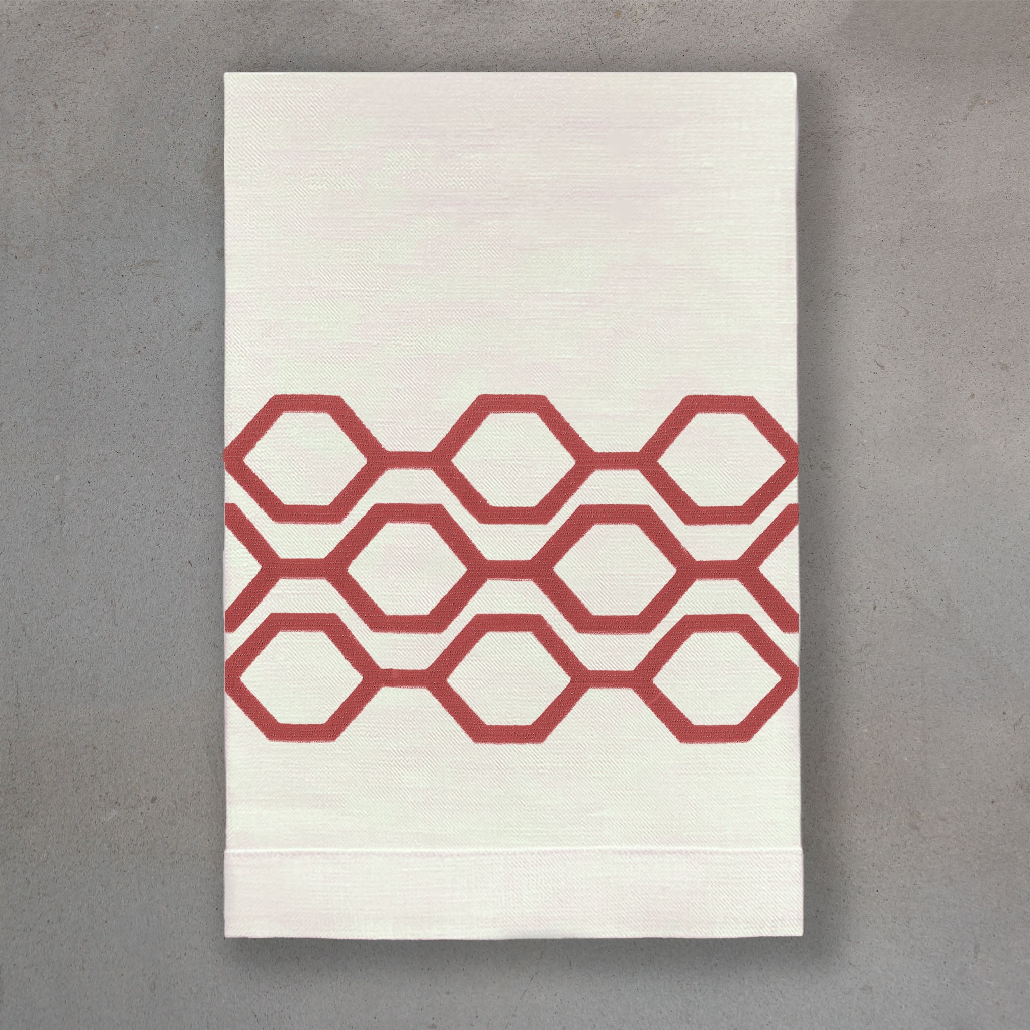 Honeycomb Russet | Ivory Linen