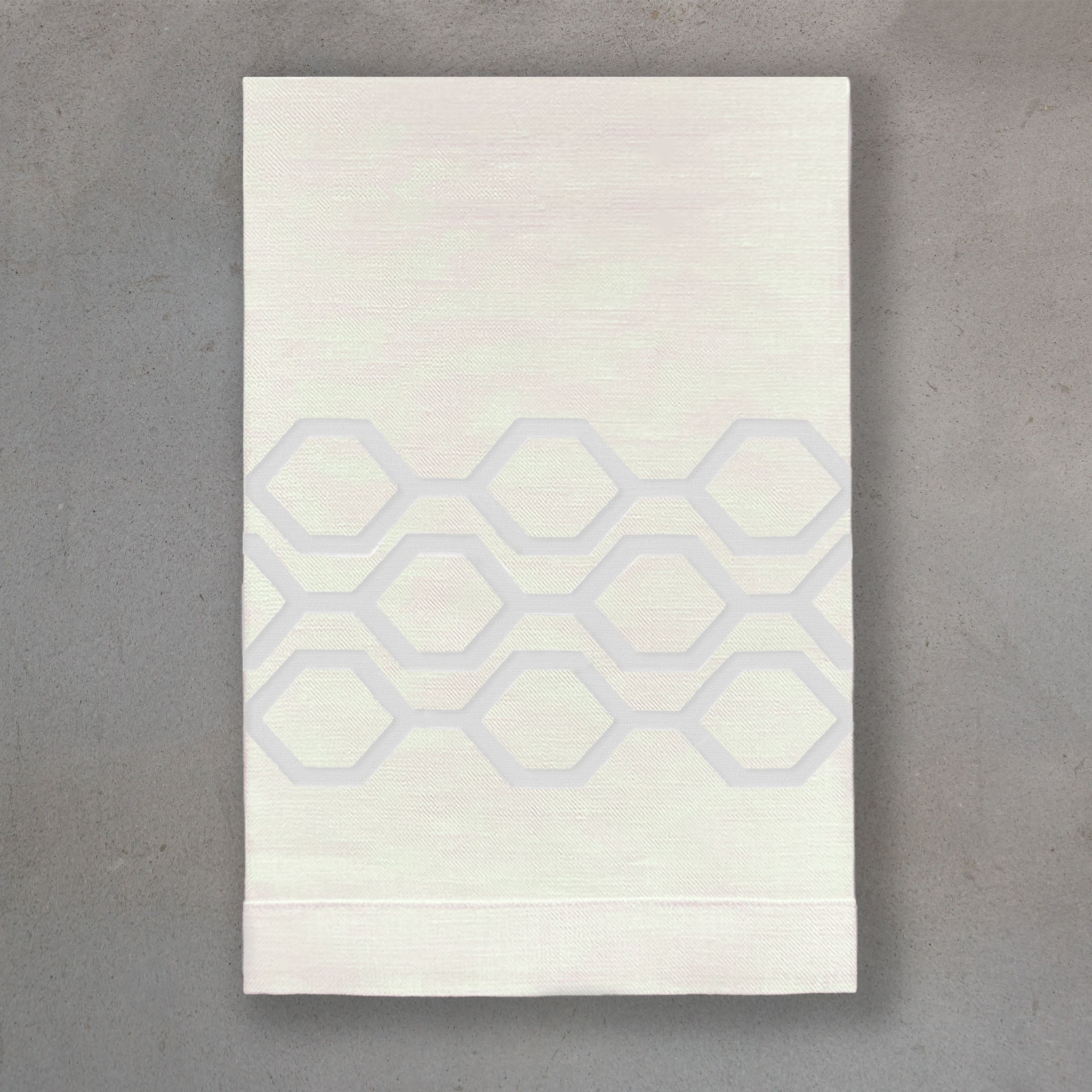 Honeycomb White | Ivory Linen