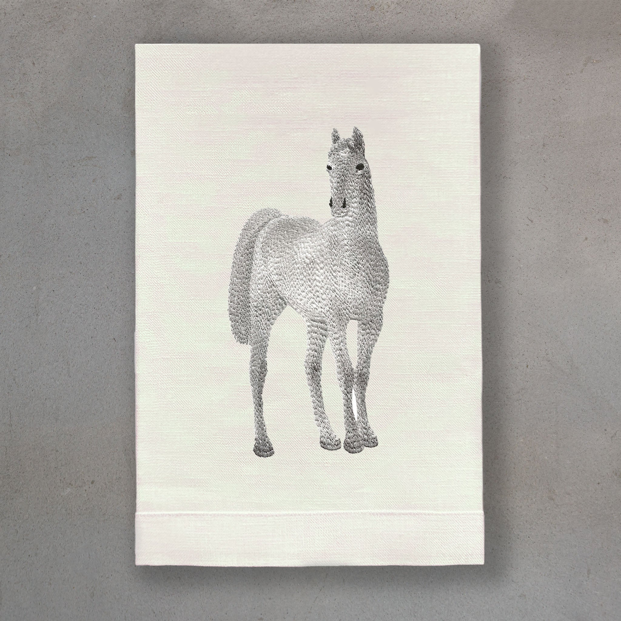 Horse Gray | Ivory Linen