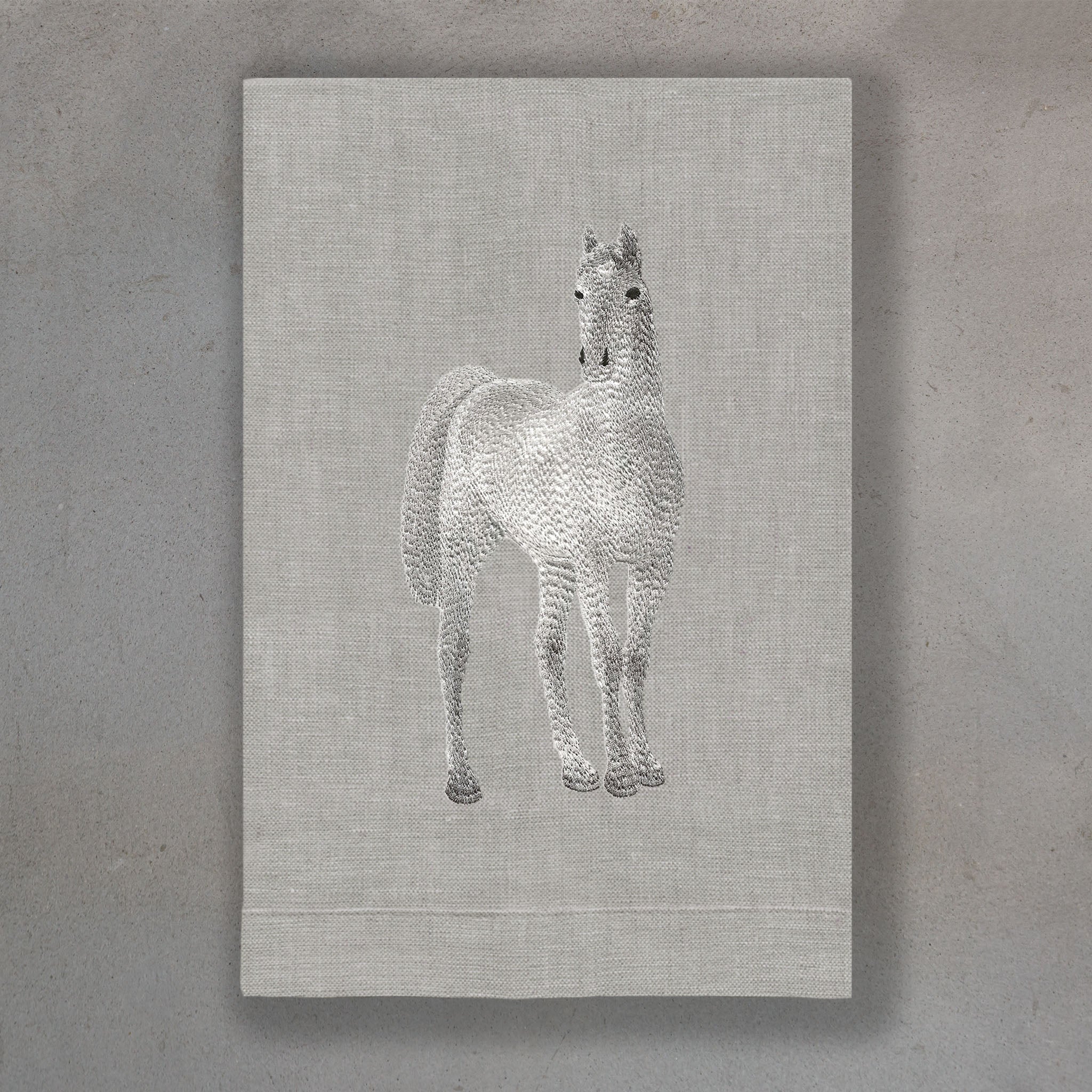 Horse Gray | Oat Linen