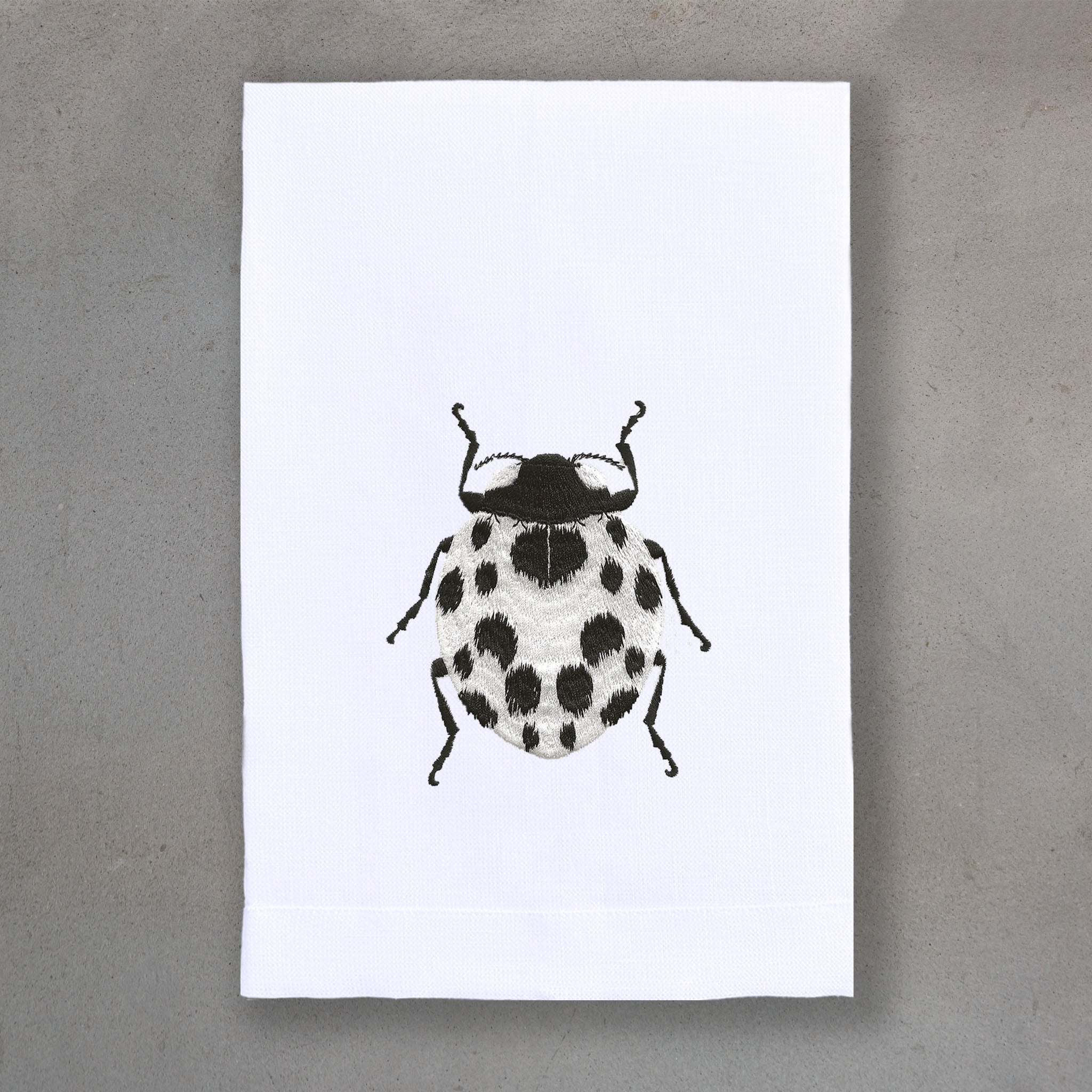 Ladybug White | White Linen