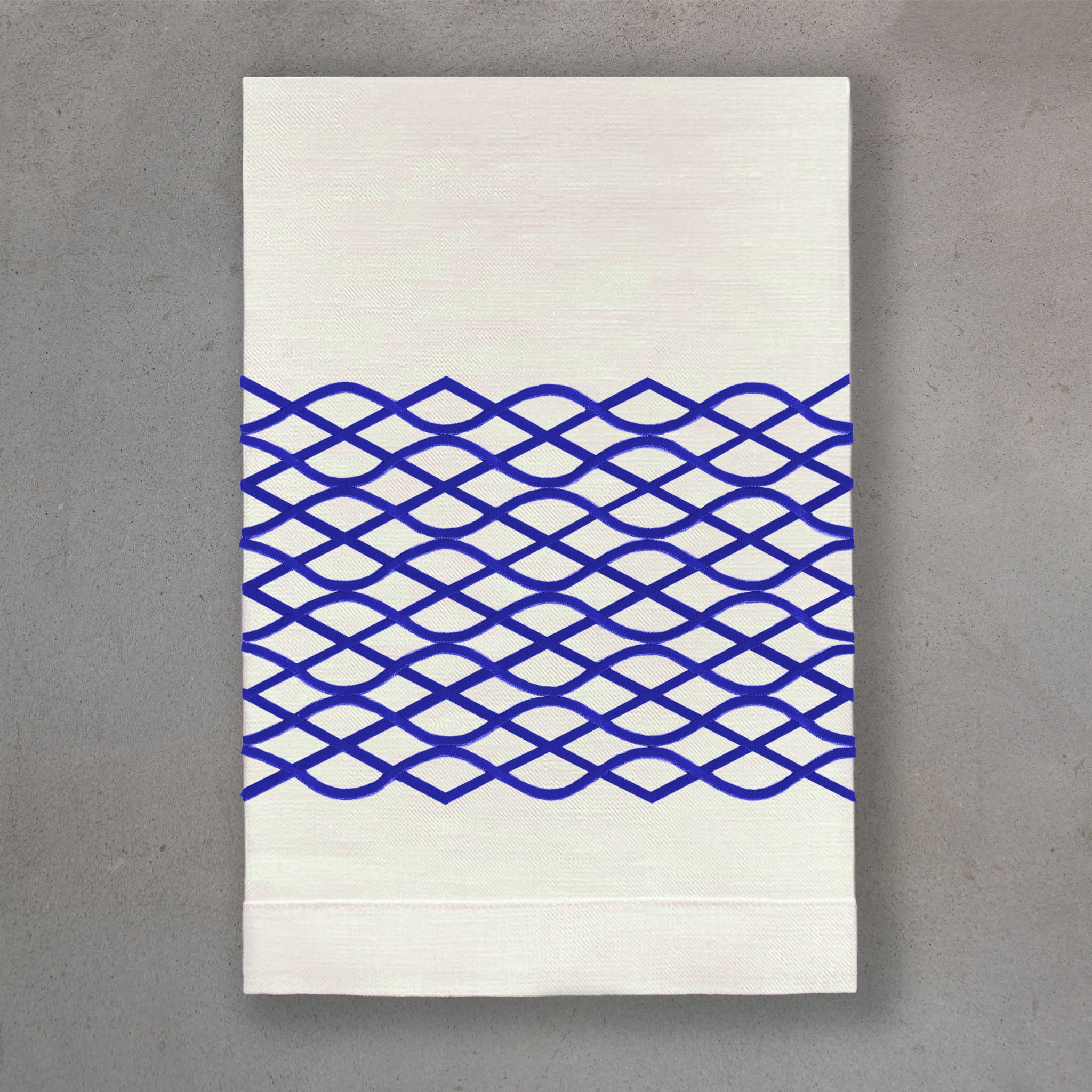 Palisades Lapis | Ivory Linen