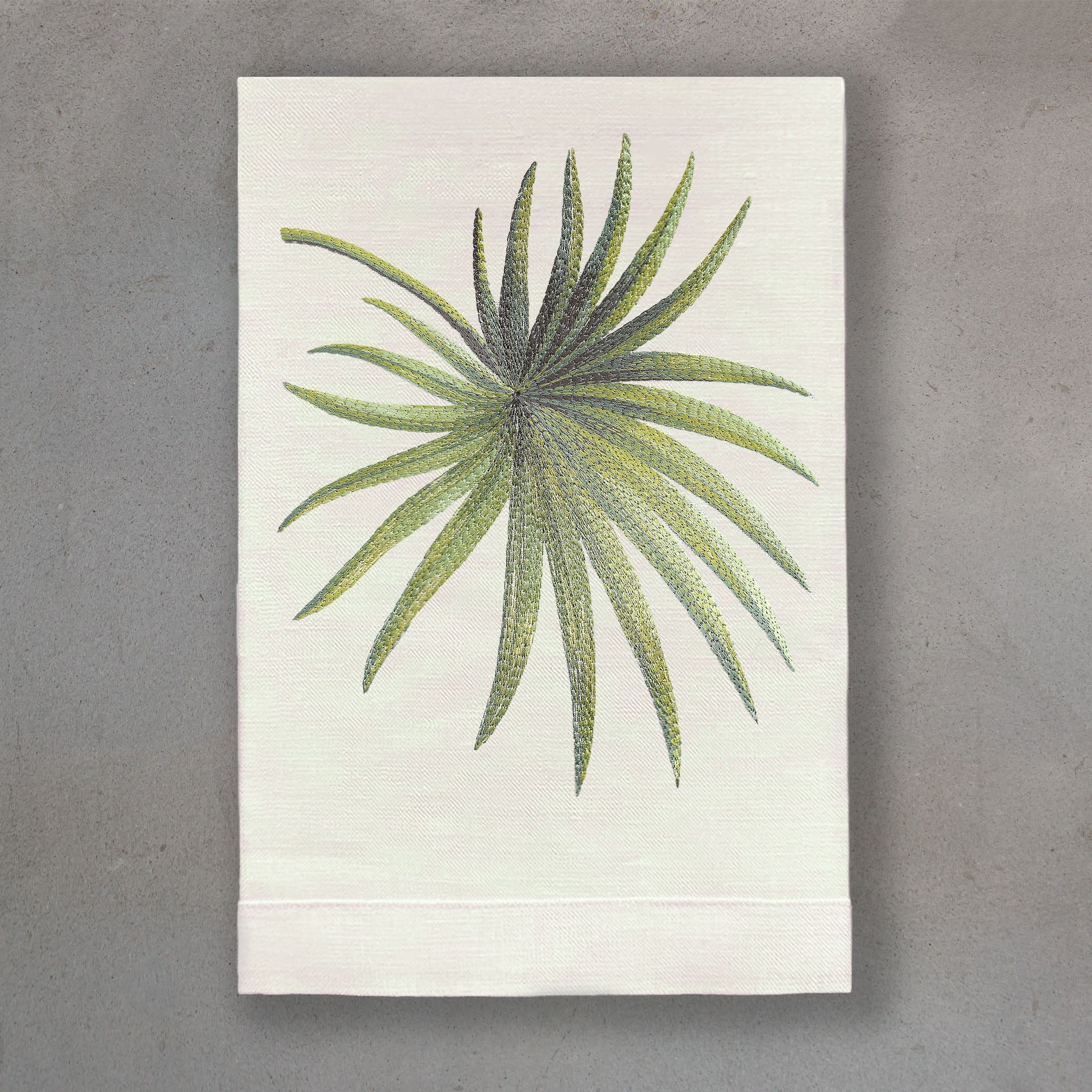 Palmetto Green | Ivory Linen