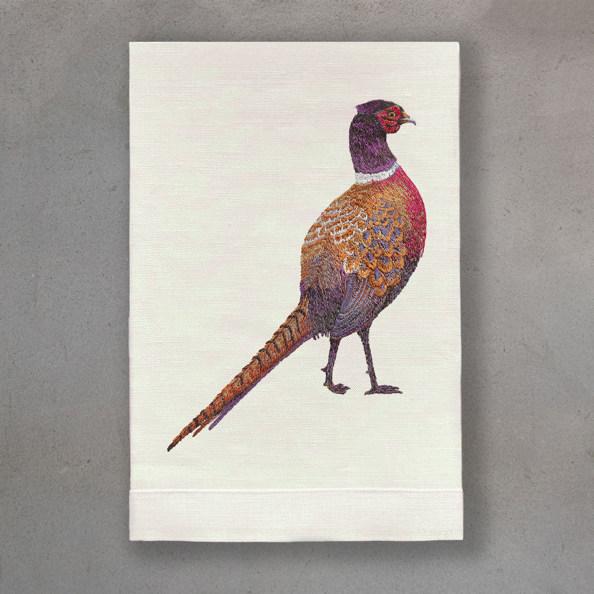 Pheasant Copper | Ivory Linen