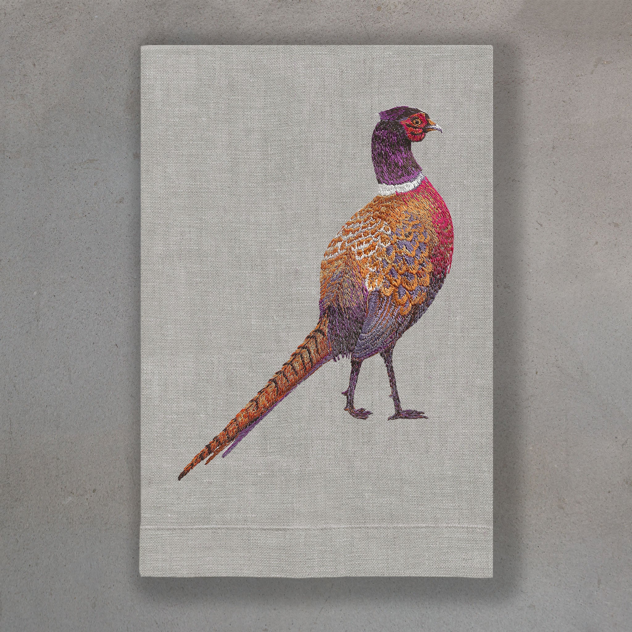 Pheasant Copper | Oat Linen