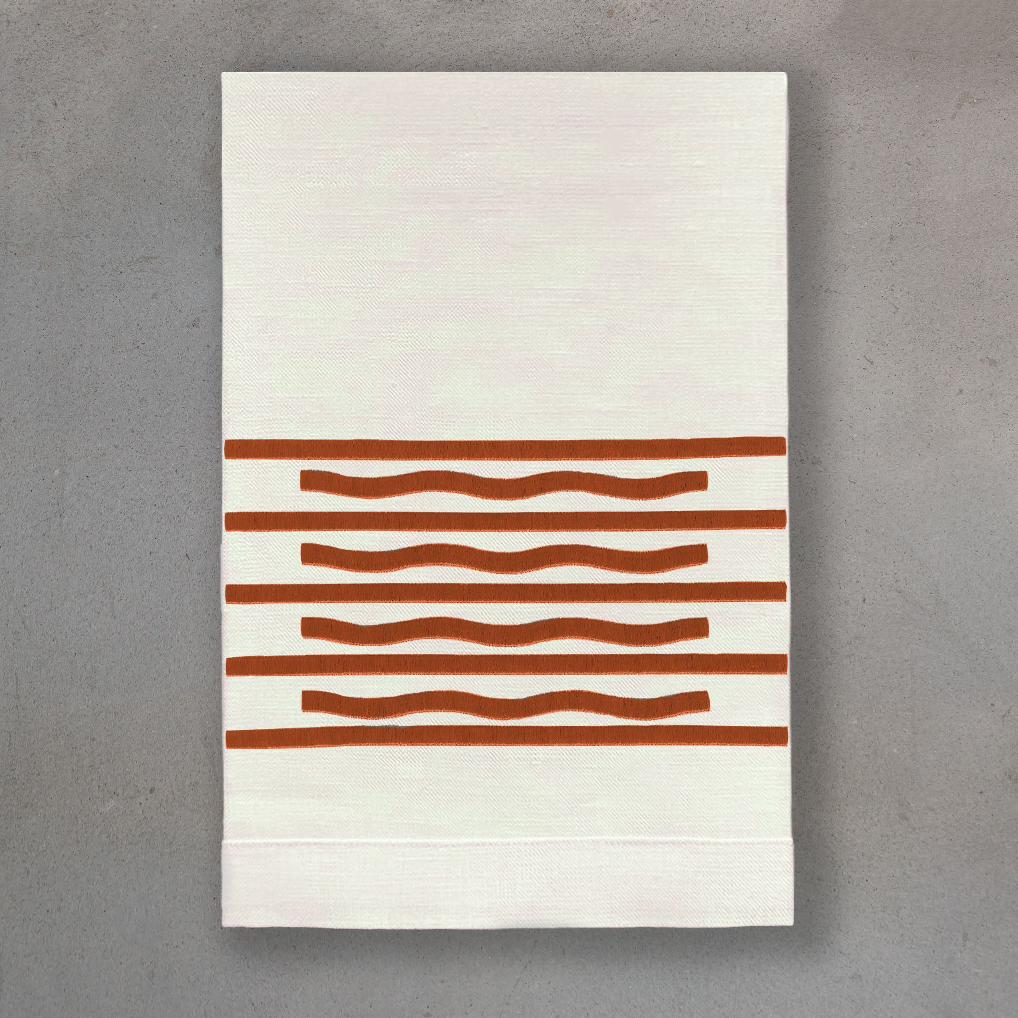 Rhythms Russet | Ivory Linen