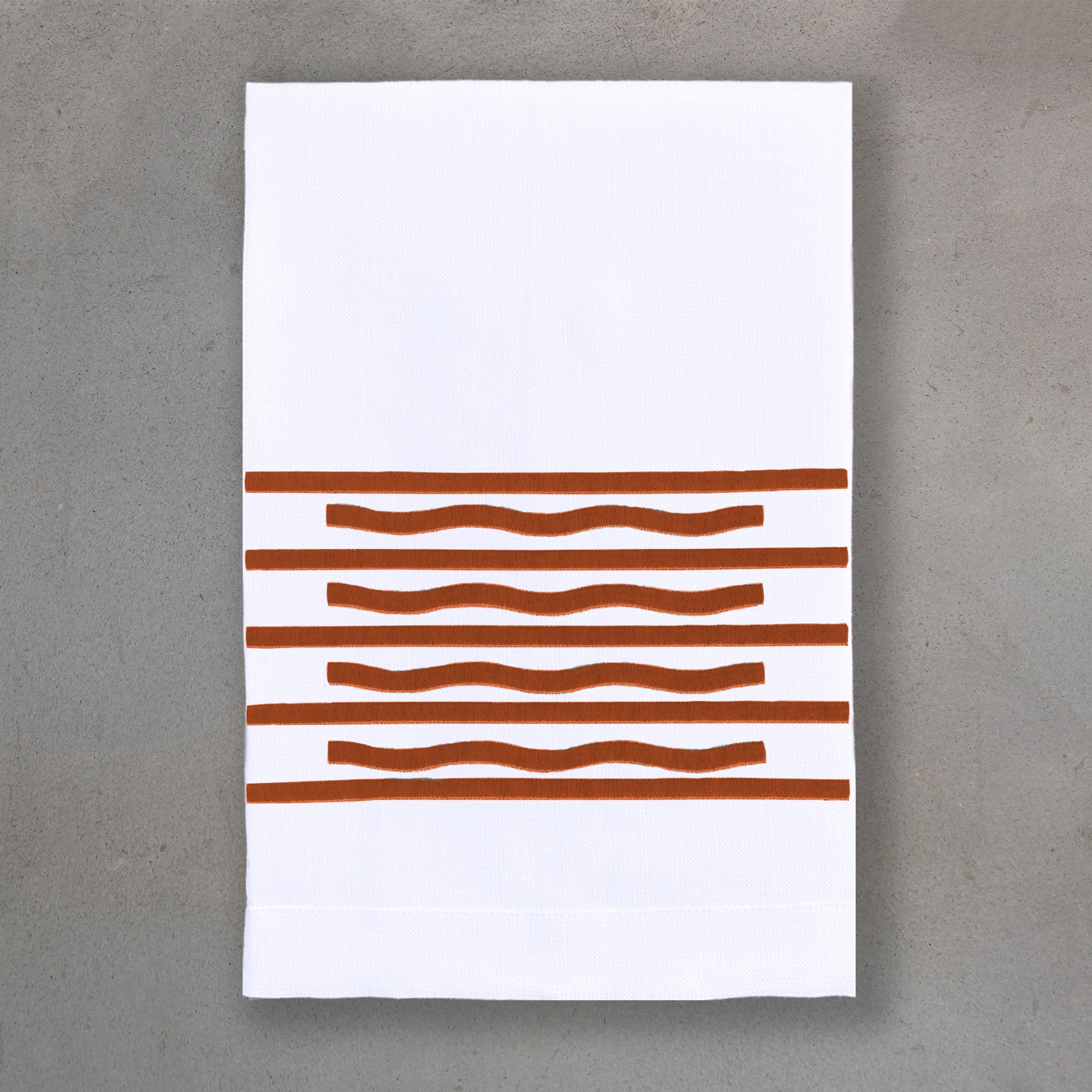 Rhythms Russet | White Linen