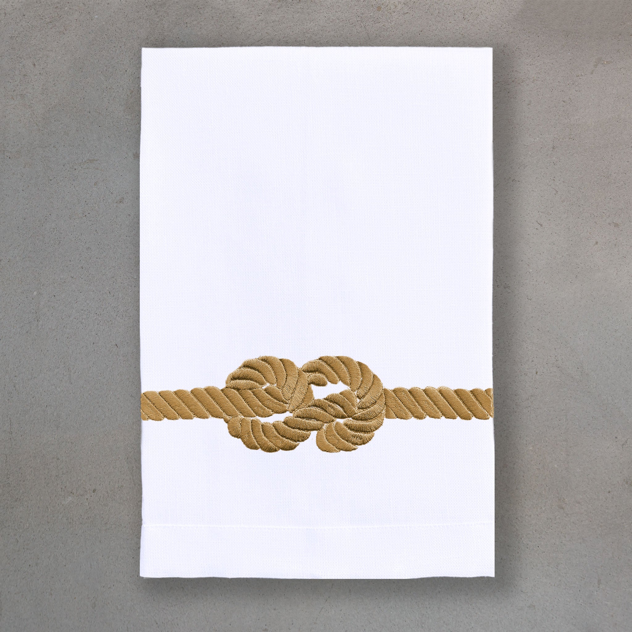 Rope Bronze | White Linen