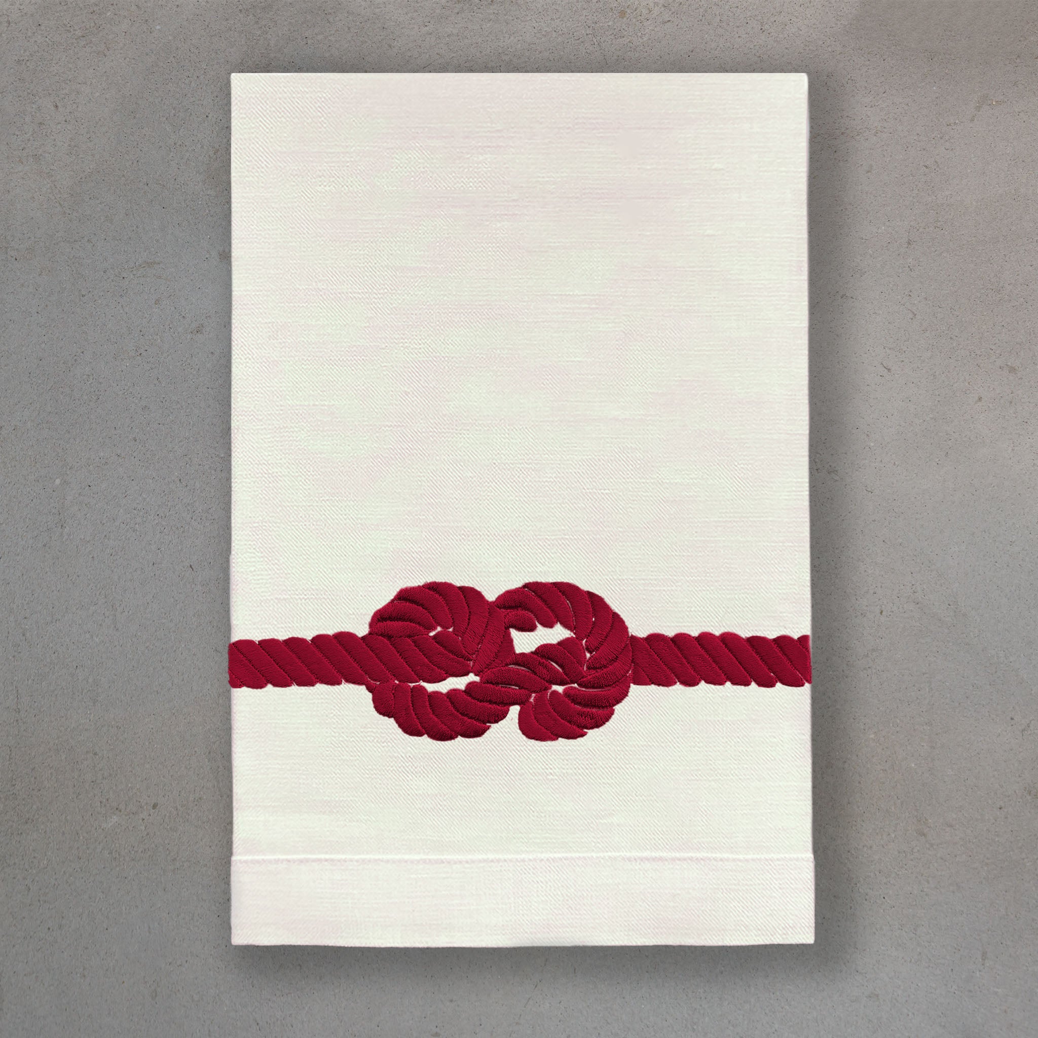 Rope Claret | Ivory Linen