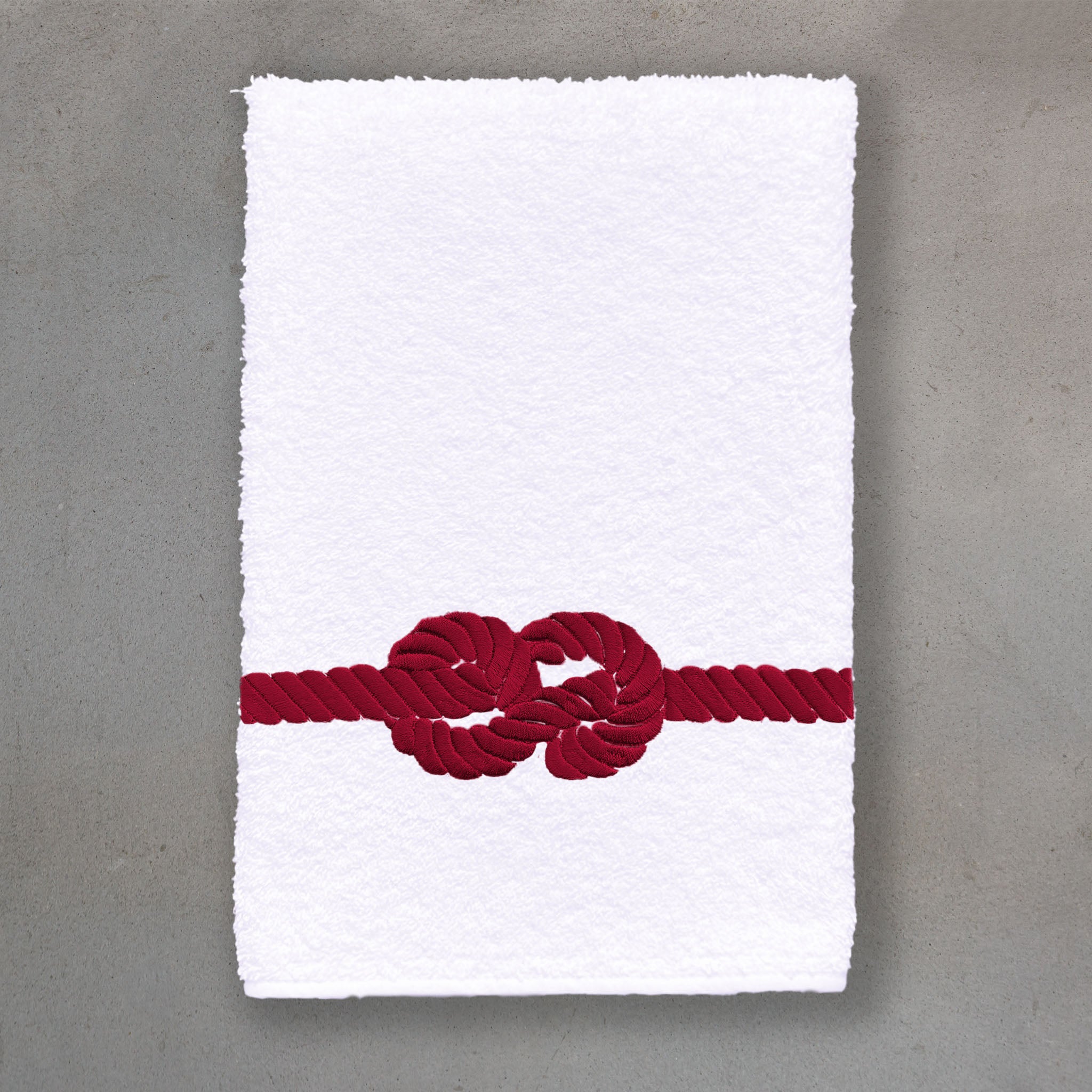 Rope Claret | White Roma