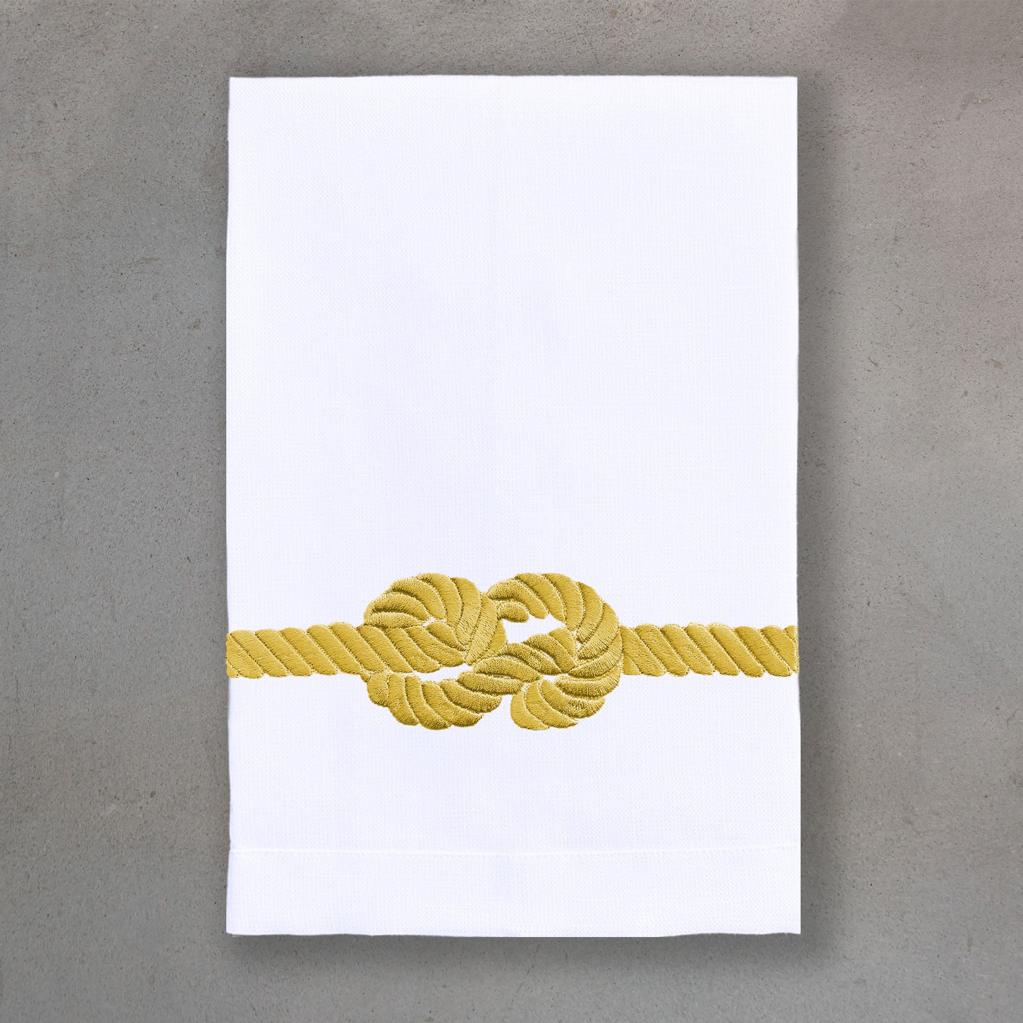 Rope Gold | White Linen