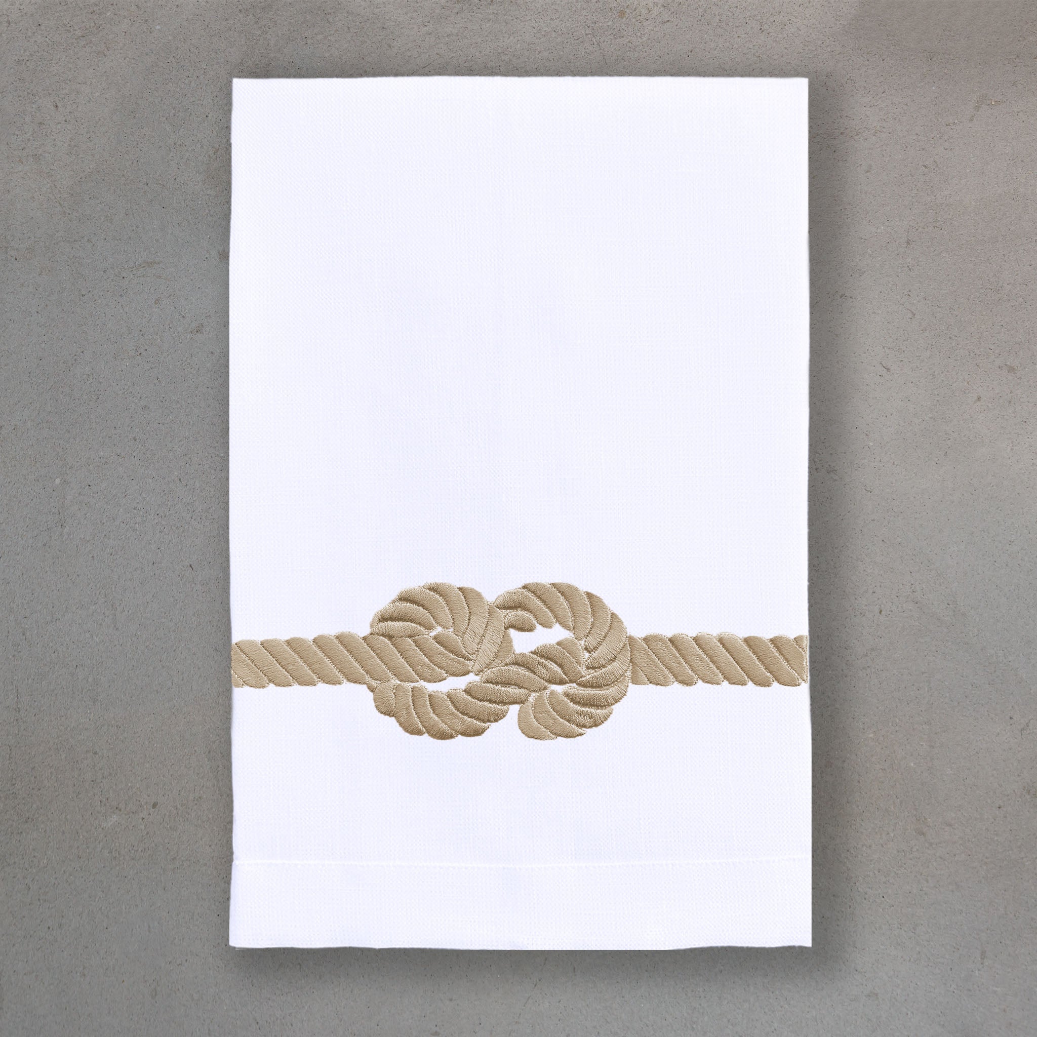 Rope Pewter | White Linen