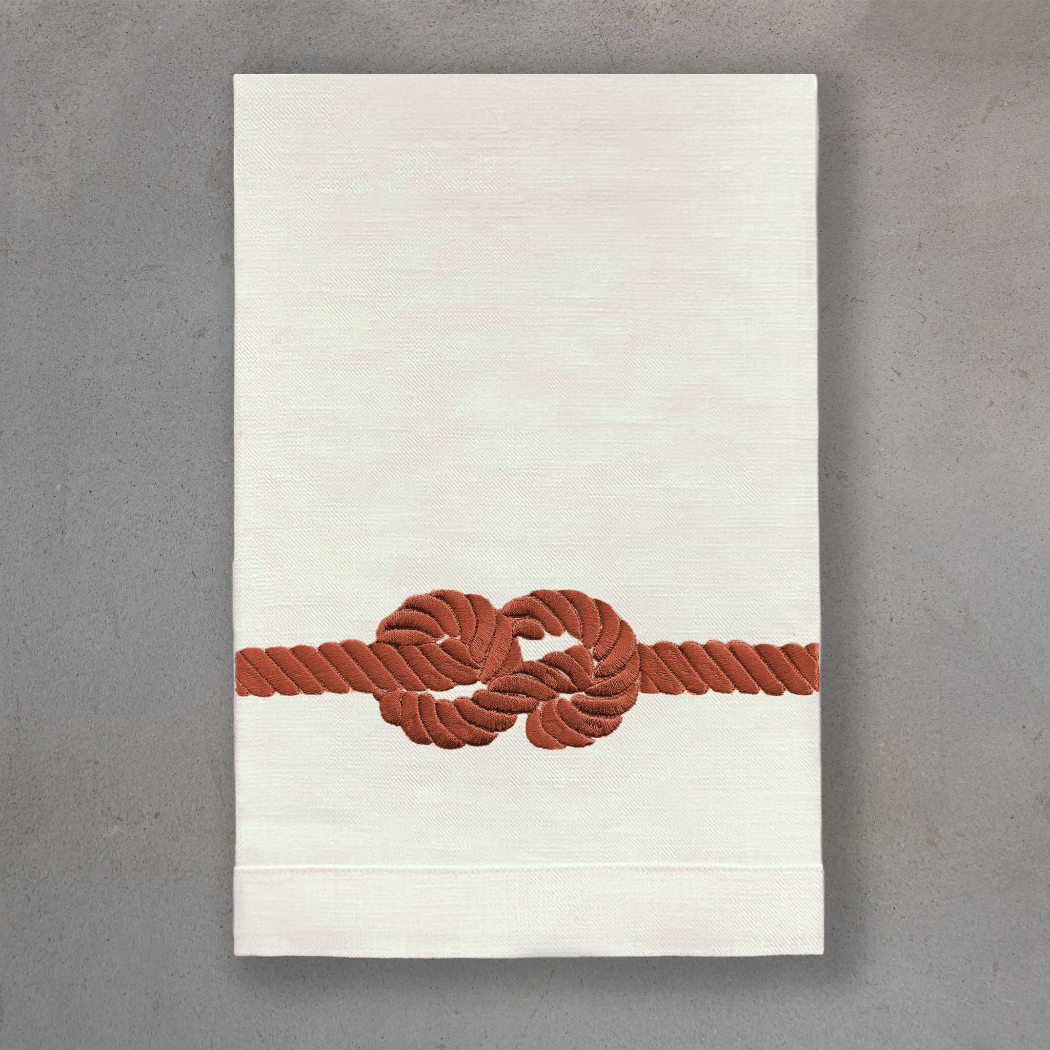 Rope Russet | Ivory Linen