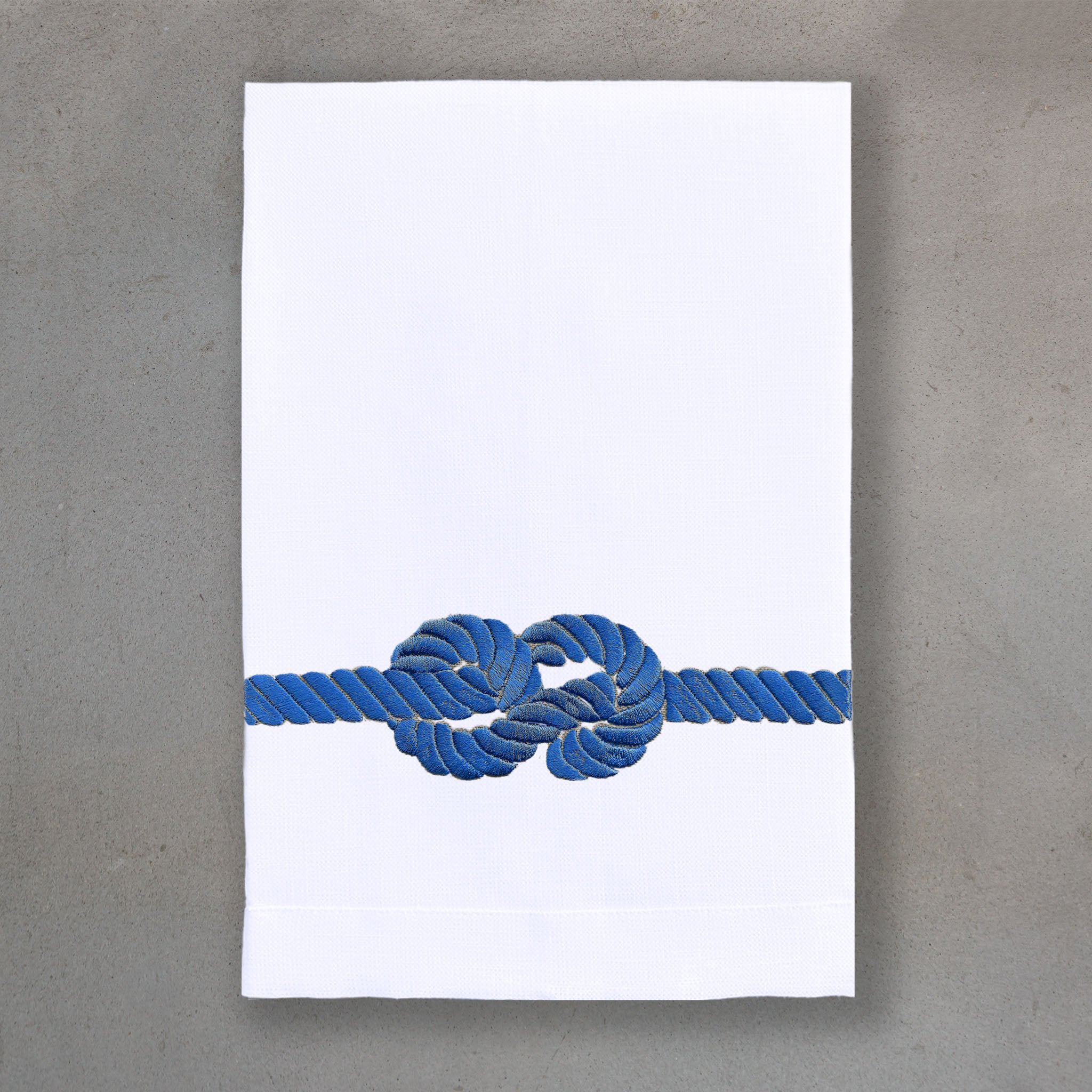 Rope True Blue | White Linen