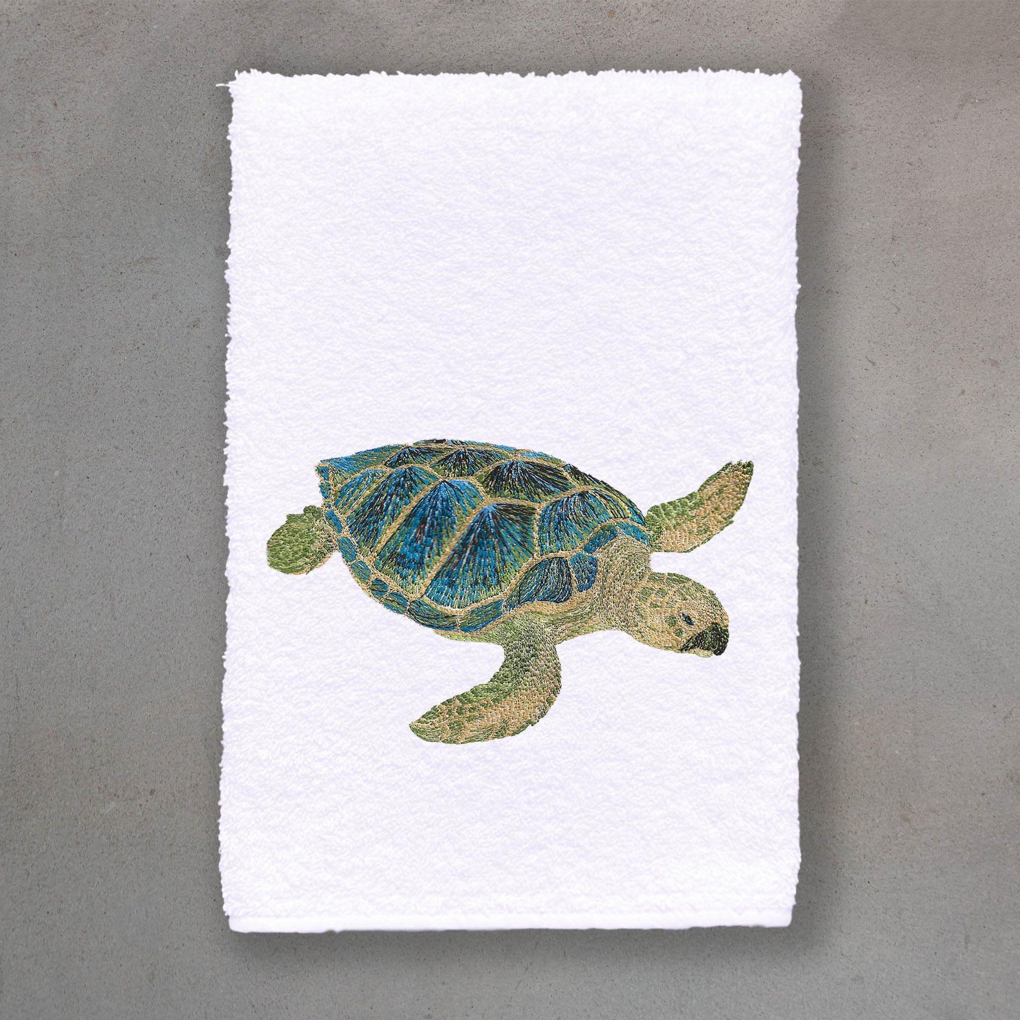 Sea Turtle Blue | White Roma