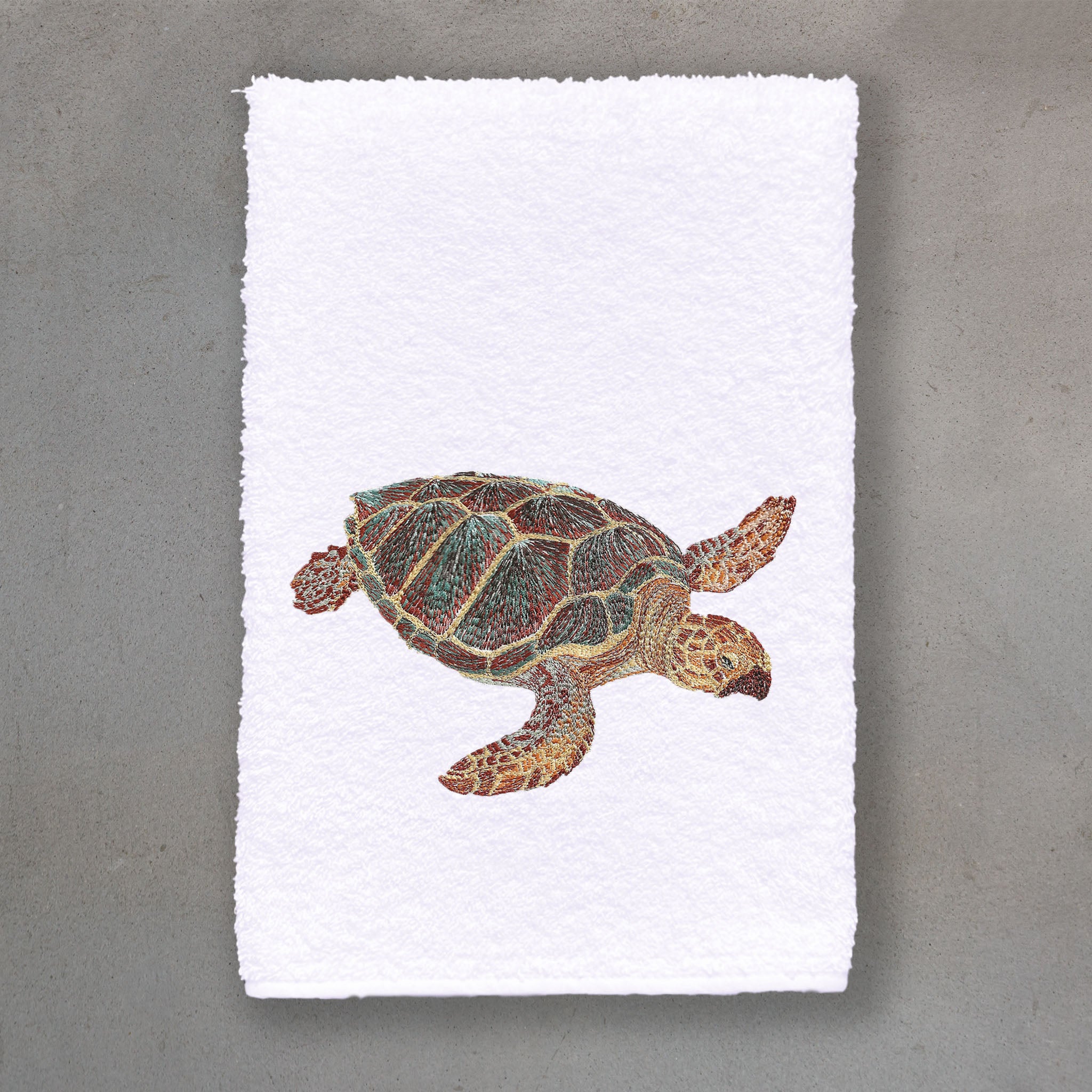 Sea Turtle Green | White Roma