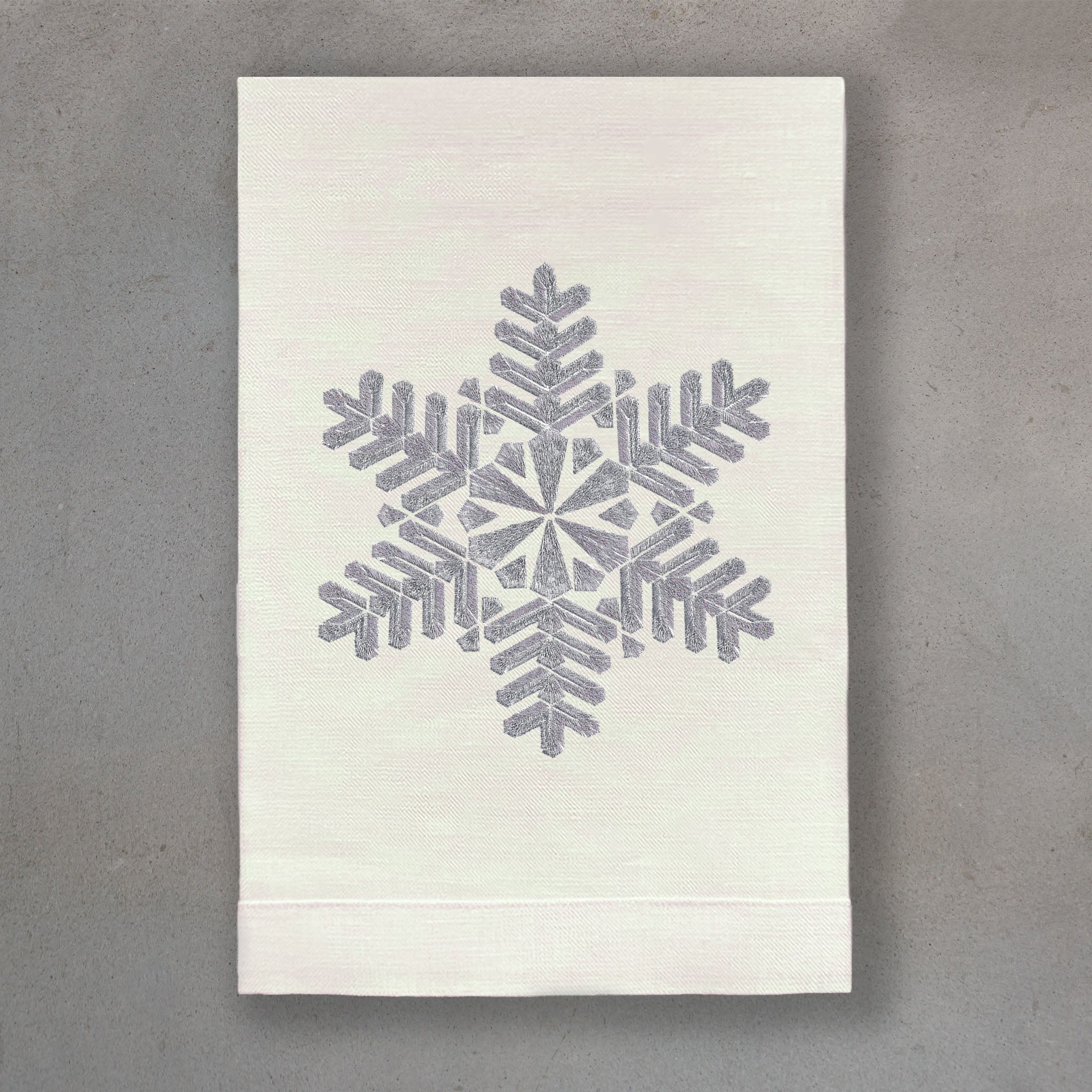 Snowflake Sterling | Ivory Linen