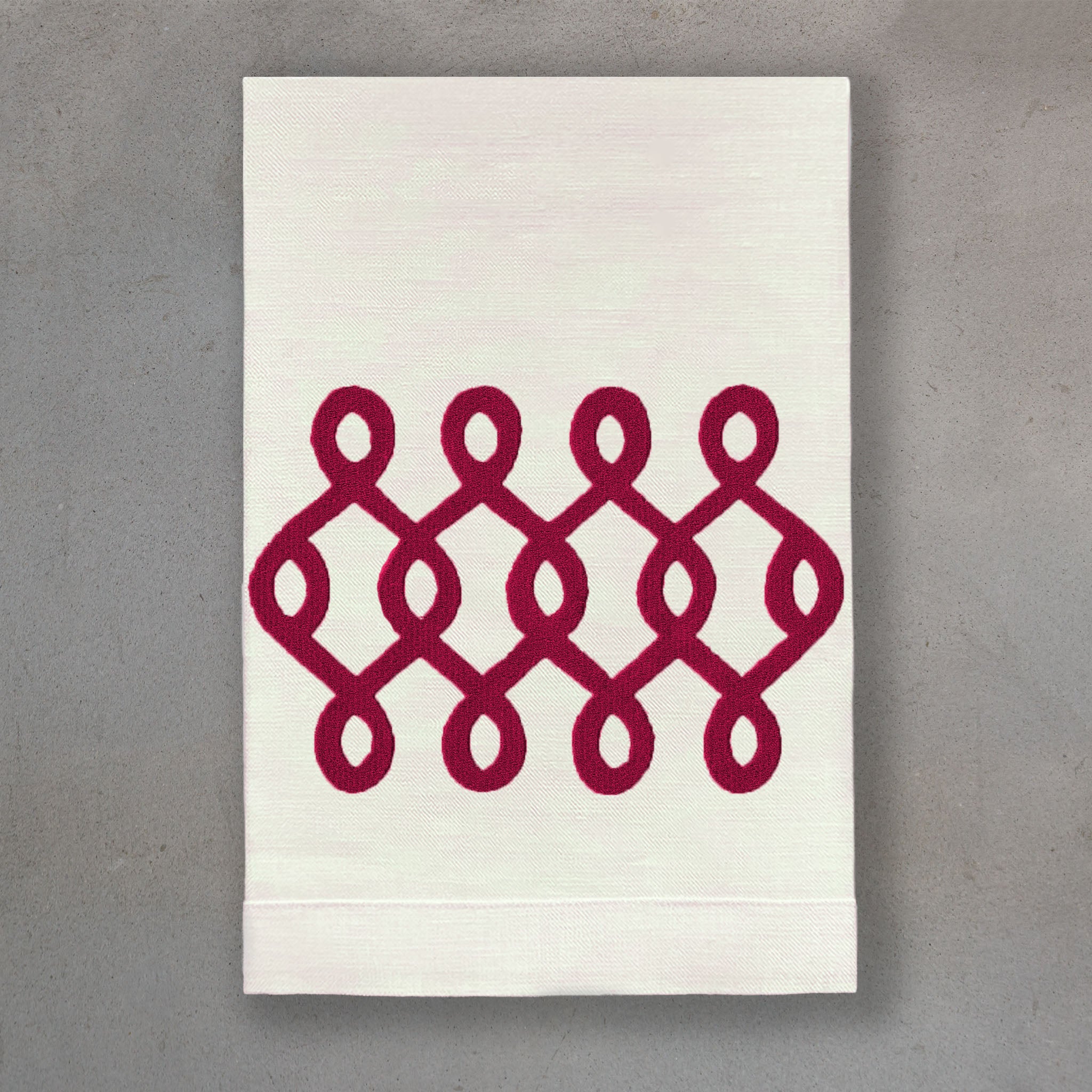 Twist Claret | Ivory Linen