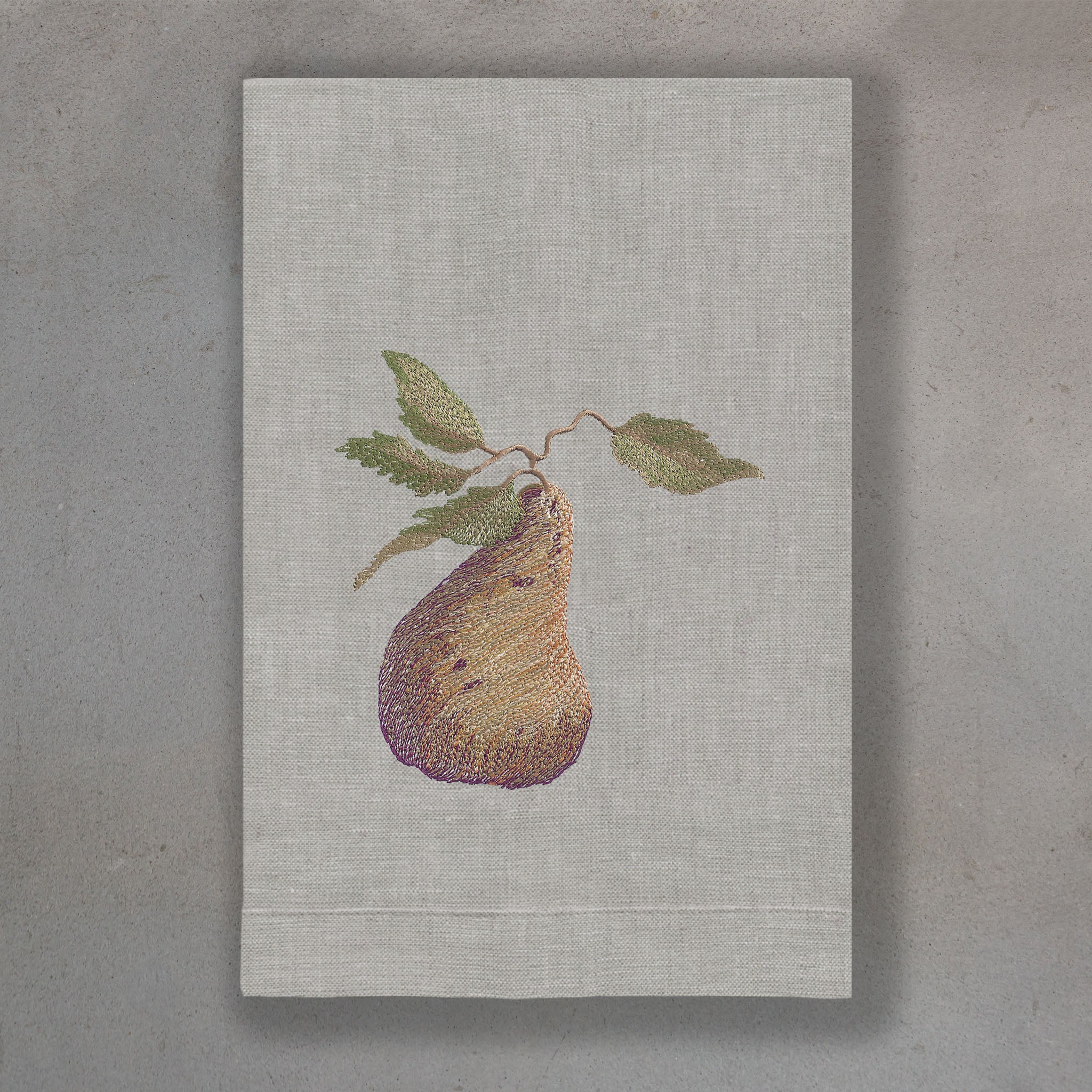 Winter Pear Gold | Oat Linen